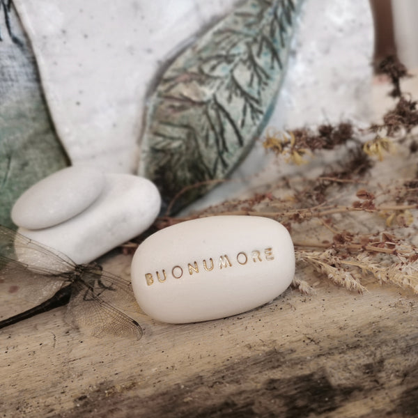 BUONUMORE - Magic message words, ceramic gift