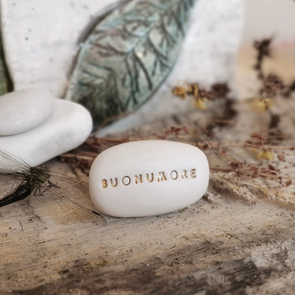 BUONUMORE - Magic message words, ceramic gift