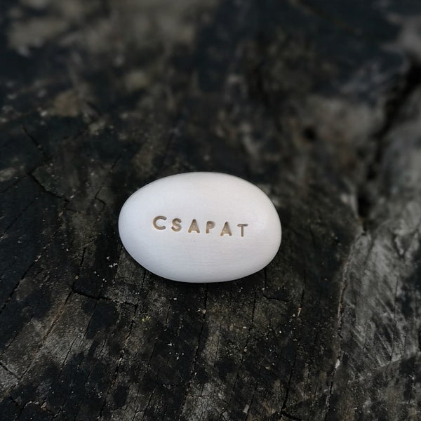 CSAPAT - Company gift, magic pebble with inscription