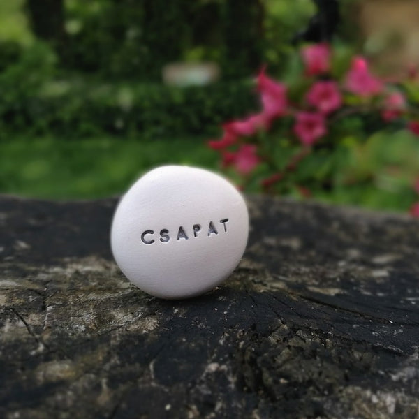 CSAPAT - Company gift, magic pebble with inscription