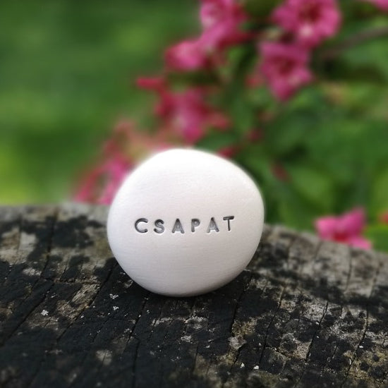 CSAPAT - Company gift, magic pebble with inscription