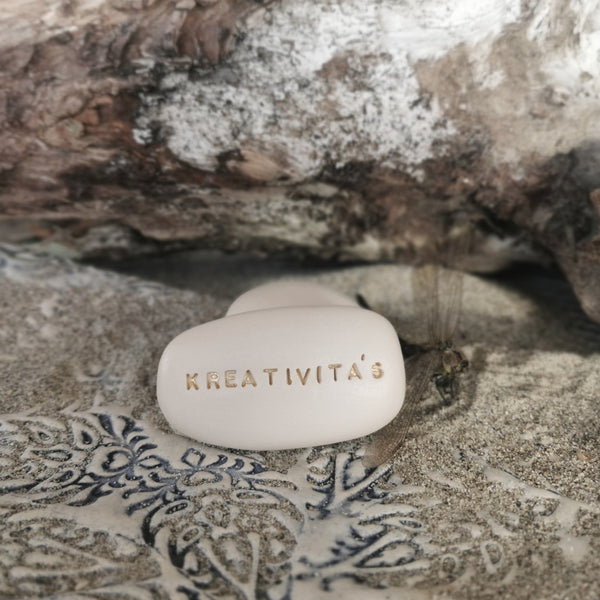 KREATIVITÁS - Creazione, arte, sassolino ceramico 