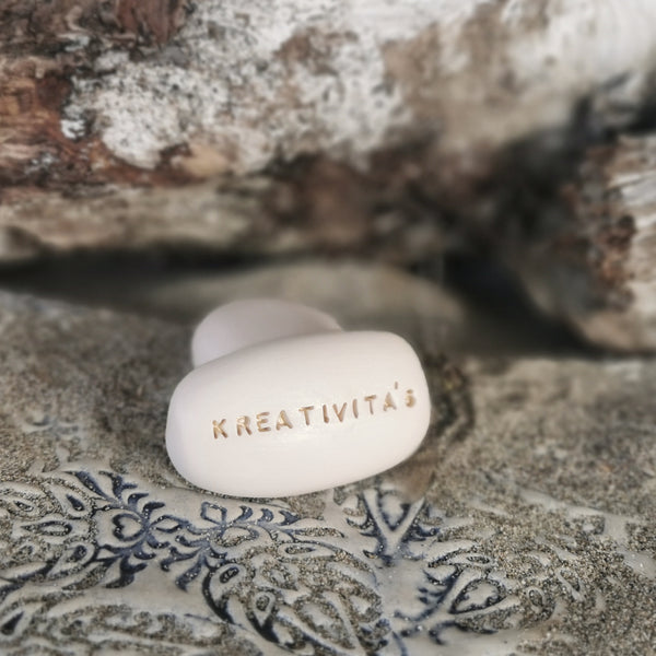 KREATIVITÁS - Creazione, arte, sassolino ceramico 