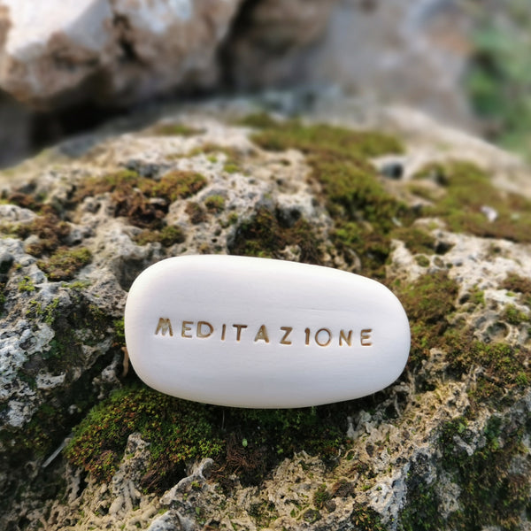 MEDITAZIONE - Inspirational magic pebble