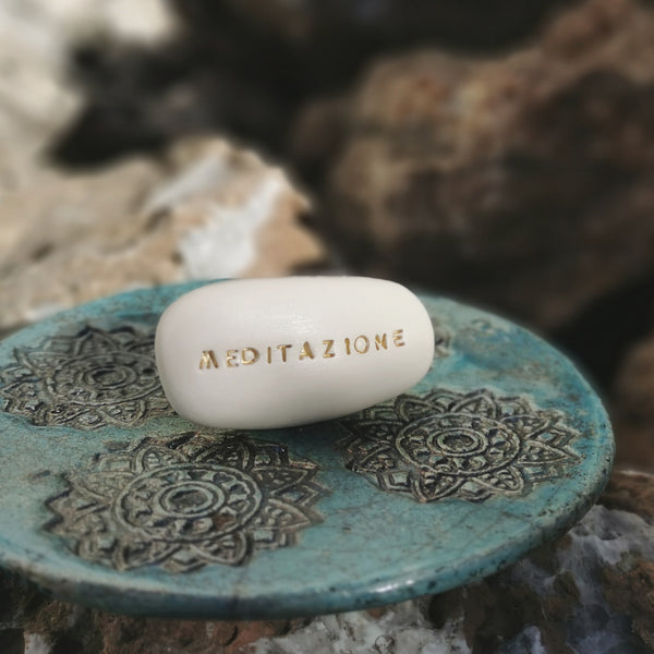 MEDITAZIONE - Inspirational magic pebble